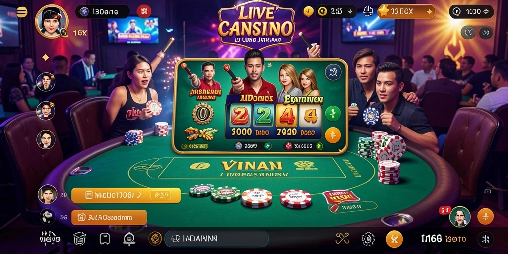 Tampilan gameplay Live Casino yang menarik di 116X.