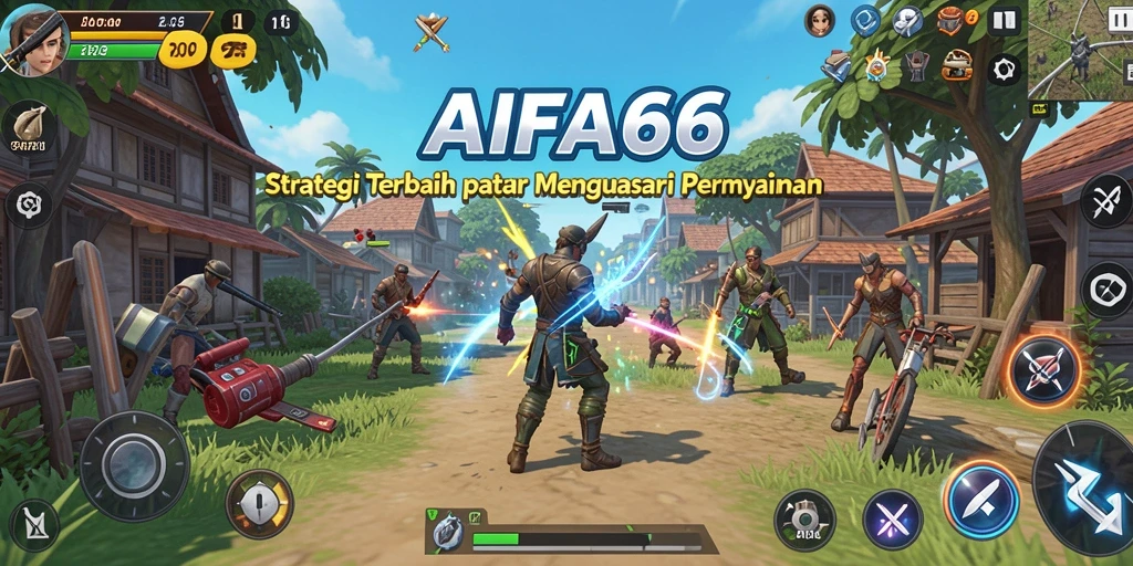 Tampilan gameplay AIFA66 yang menegangkan dan menarik.