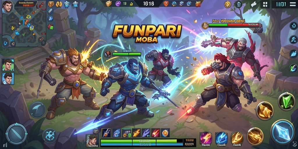 Tampilan seru pertandingan kompetitif di FUNPARI.