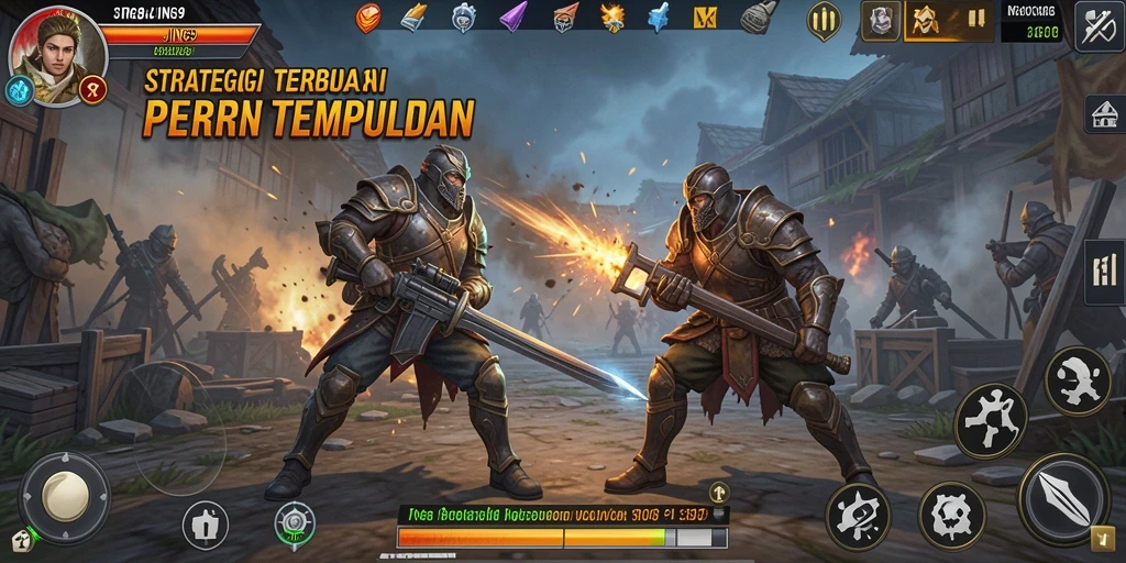 Tampilan gameplay JIN69 yang menarik dan mendebarkan saat pertempuran.