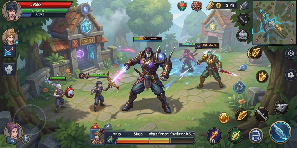 Tampilan gameplay JVS88 yang menarik dan penuh aksi.