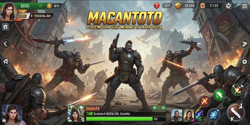 Tangkapan layar aksi seru dari gameplay MACANTOTO.