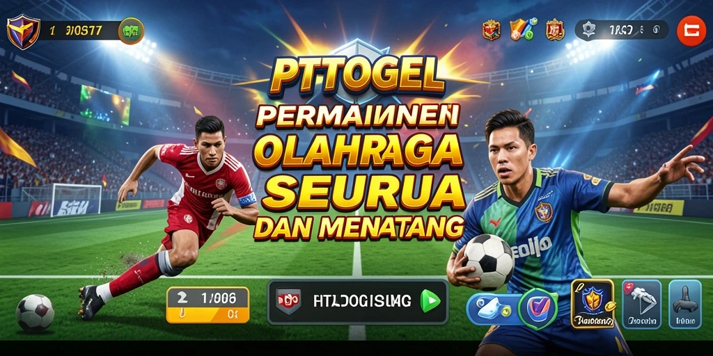 Tampilan gameplay seru dari PTTOGEL dengan berbagai olahraga.
