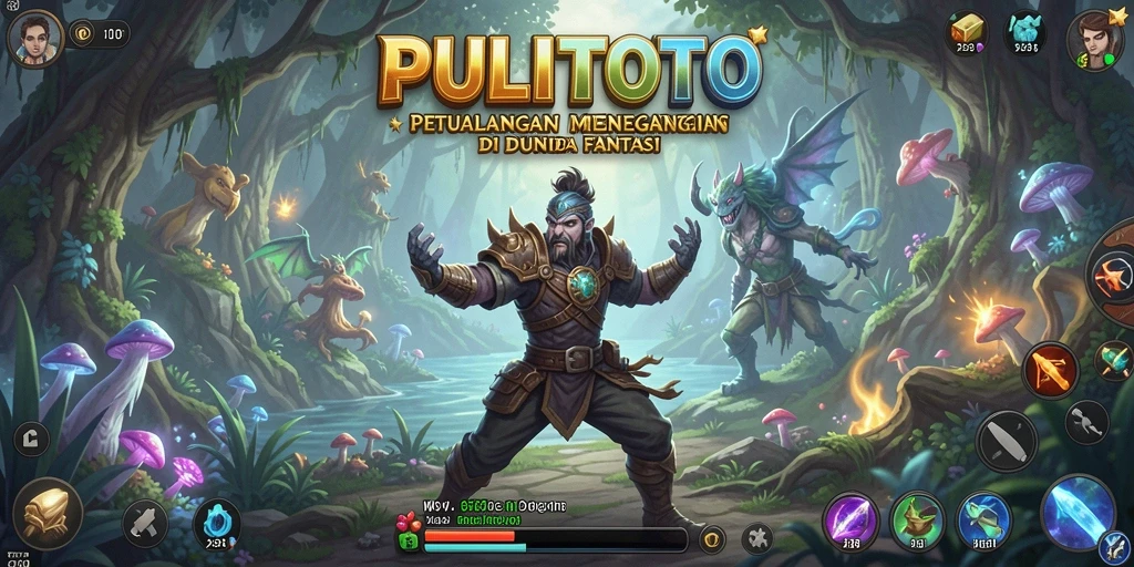Screenshot gameplay PULITOTO yang menampilkan aksi seru dalam petualangan.