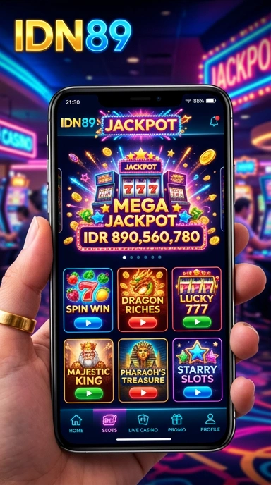 Demo aplikasi yang tersedia di idn89, mudah diakses dan diunduh.